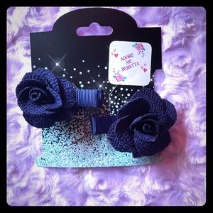 Girls/woman’s rose hair clips